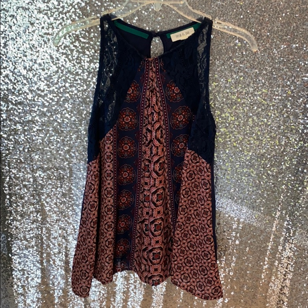 Cute Patterned Tank